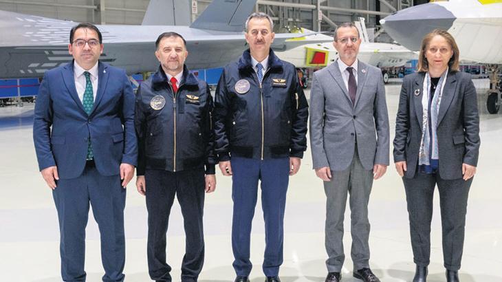 Savunma Sanayii Başkanı Haluk Görgün TUSAŞ’ta KN Hangarını Ziyaret Etti