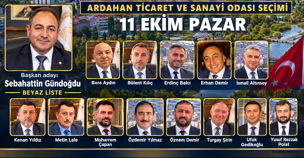 Sebahattin Gündoğdu ve Ekibi ATSO Seçimine Hazır