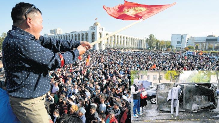 Seçim Kırgızistan’ı karıştırdı