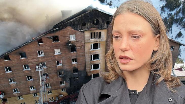 Serenay Sarıkaya yangın faciası sonrası taziye mesajı paylaştı