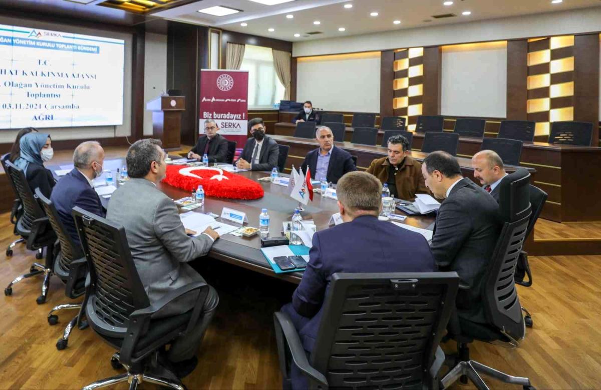 Serhat Kalkınma Ajansı'nın (SERKA) 81'inci Olağan Yönetim Kurulu Toplantısı Ağrı'da Yapıldı