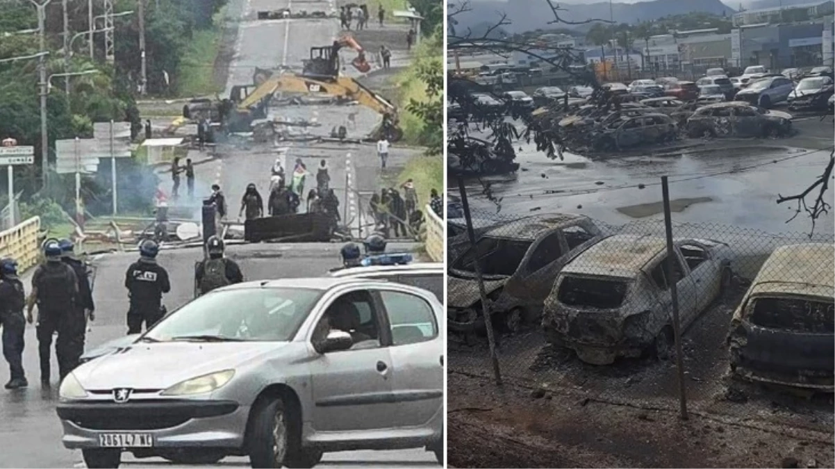 Şiddet olaylarının tırmandığı Fransa'nın özerk bölgesi Yeni Kaledonya'da OHAL ilan edildi