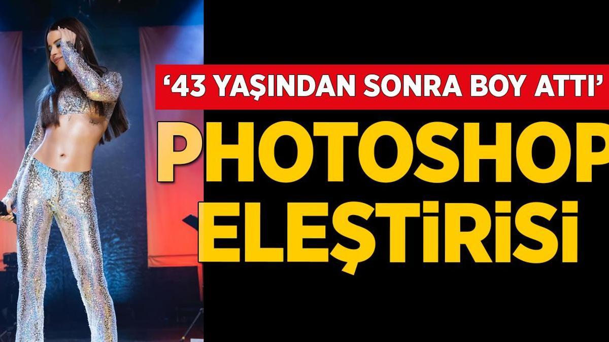 Simge Sağın'a photoshop eleştirisi! '43 yaşında boy attı'