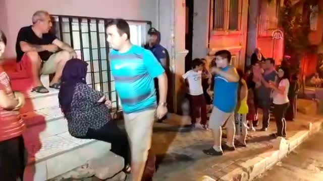 Şişli'de güvercinlerini yemlerken düşen kadın yaralandı