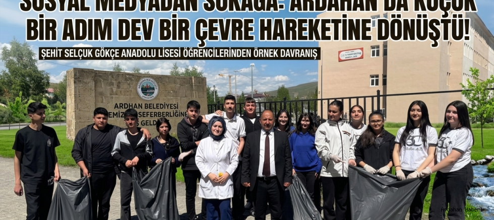 Sosyal medyadan sokağa: Ardahan’da küçük bir adım 