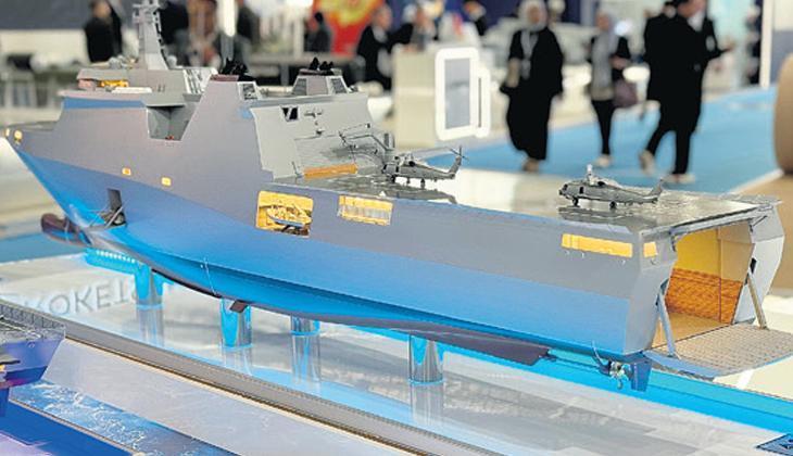 STM çok maksatlı destek gemisini LİMA’da tanıttı