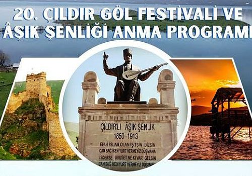 20. Çıldır Göl Festivali ve Aşık Şenliği Anma Programı hafta sonu yapılacak