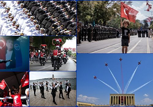30 Ağustos Zafer Bayramı'nın 102. yıl dönümü tüm yurtta çeşitli etkinliklerle kutlanıyor