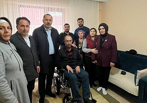 Adalet ve Kalkınma Partisi Ardahan teşkilatından engelli bireylere anlamlı ziyaret