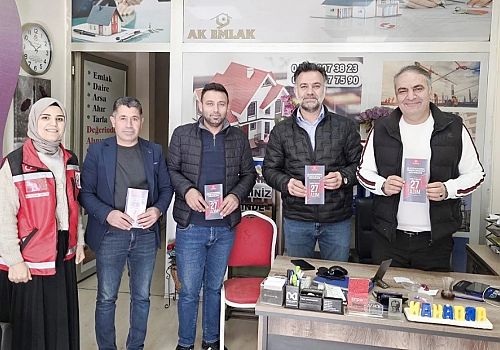Aile ve Sosyal Hizmetler’den Esnafa Şiddetle Mücadele Bilgilendirmesi