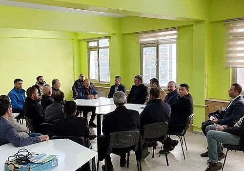 Ak Parti Ardahan Belediye Adayı Yunus Baydar, Önceki Başkan Faruk Köksoy ile buluştu