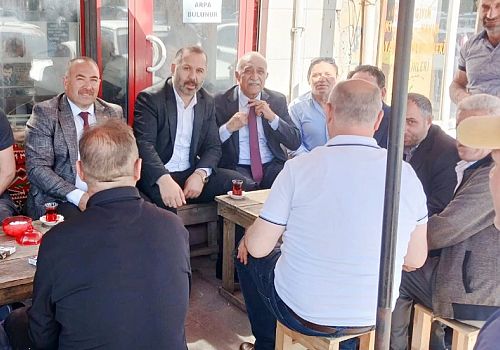 AK Parti Ardahan İl Başkanı Aydın Çıldır’da vatandaşlarla bir araya gelerek talep ve önerileri dinledi