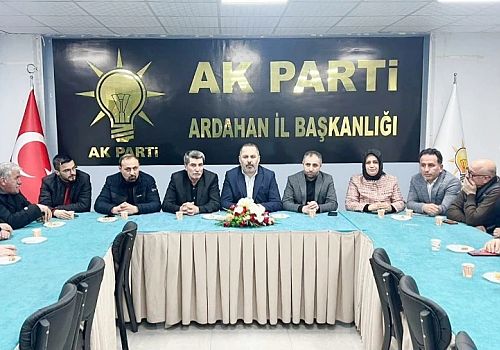 AK Parti Ardahan İl Başkanı Hakan Aydın’dan Ahde Vefa Buluşması