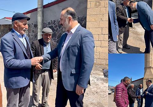 AK Parti Ardahan İl Başkanı Hakan Aydın’dan Beşiktaş Köyüne Ziyaret