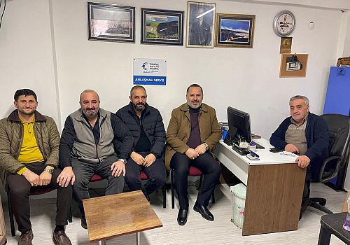 AK Parti Ardahan İl Başkanı Hakan Aydın’dan Küçük Sanayi Sitesi Esnafına Ziyaret