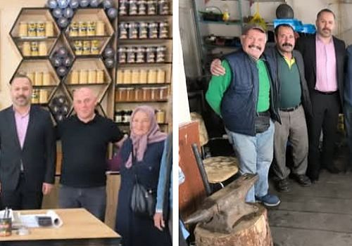 AK Parti Ardahan İl Başkanı Hakan Aydın Esnaf Ziyaretlerine Devam Ediyor