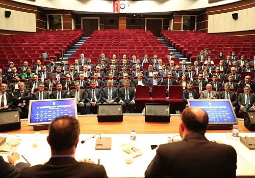 AK Parti Ardahan İl Başkanı Hakan Aydın, Teşkilat Başkanlığı toplantısına katıldı