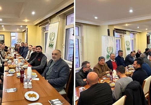 AK Parti Ardahan İl Başkanı Hakan Aydın ve Milletvekili Kaan Koç, İHH’nın İftar Programına Katıldı