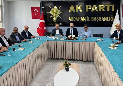 AK Parti Ardahan İl Başkanı Hakan Aydından birlik ve beraberlik vurgusu