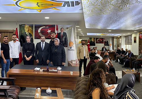 AK Parti Ardahan İl Başkanı Hasan Şenel Göreve Hızlı Başladı Ardahan’da İlk Mesai