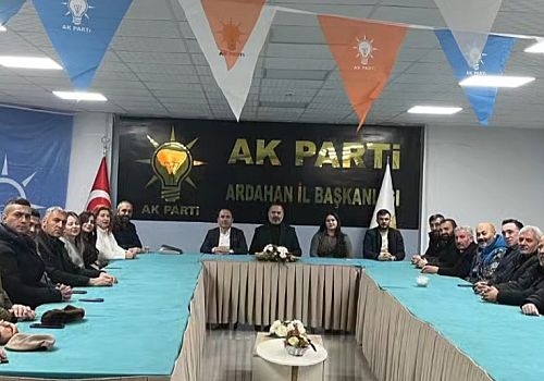 AK Parti Ardahan İl Başkanlığı Haftalık Yönetim Kurulu Toplantısını Gerçekleştirdi