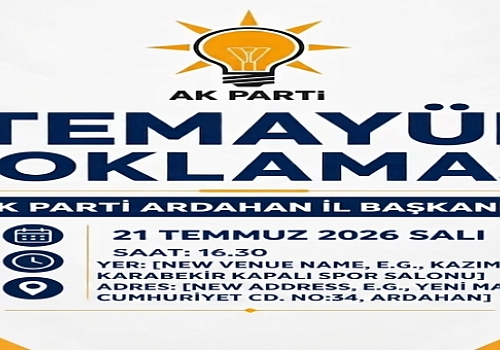 AK Parti Ardahan İl Başkanlığı'nda Temayül Yoklaması Heyecanı Başlıyor