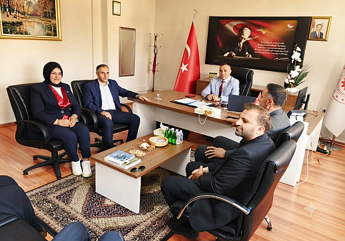 AK Parti Ardahan İl Teşkilatı'ndan İl Sanayi ve Teknoloji Müdürlüğü'ne Ziyaret