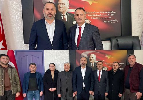 AK Parti Ardahan İl Teşkilatından Esnaf ve Sanatkârlar Odasına Ziyaret