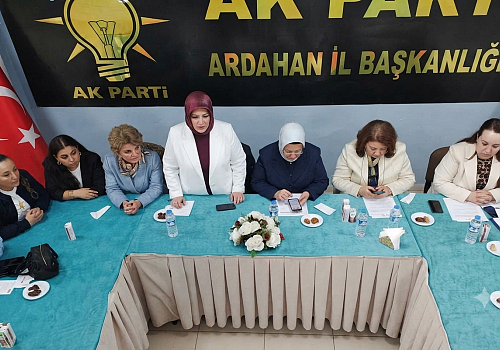AK Parti Ardahan Kadın Kolları'ndan Kapsamlı İstişare Toplantısı