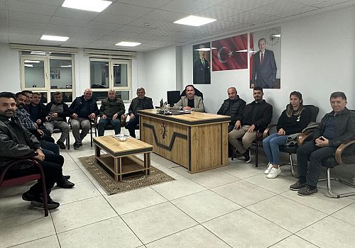 AK Parti Ardahan Merkez İlçe Başkanlığında Haftalık Olağan Toplantı Yapıldı
