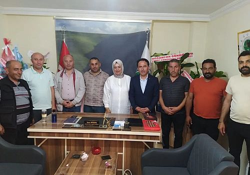 AK Parti Ardahan Merkez İlçe teşkilatı, Ardahan Kent Konseyi’ni ziyaret etti