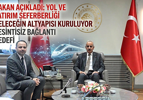 Ak Parti Ardahan Milletvekili Kaan Koç, Bakan Uraloğlu ile Ardahan yatırımlarını görüştü