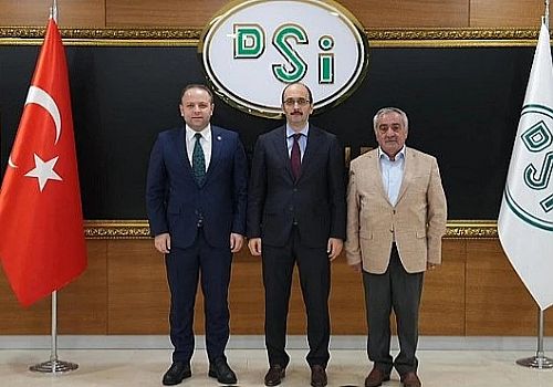 AK Parti Ardahan Milletvekili Kaan Koç, DSİ Genel Müdürlüğünü ziyaret etti