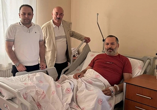 AK Parti Ardahan Milletvekili Kaan Koç İl Başkanı Hakan Aydın ziyaret etti 