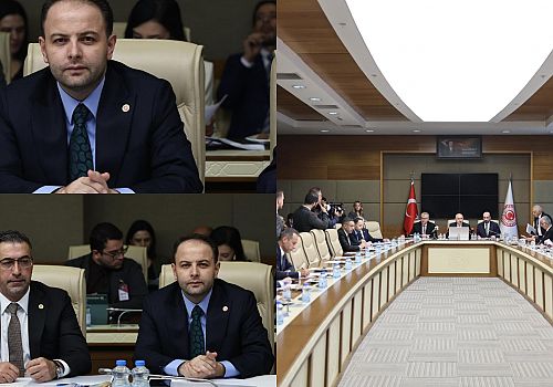 AK Parti Ardahan Milletvekili Kaan Koç, Komisyon Toplantısında Vakıflar Kanunu Teklifini Değerlendirdi