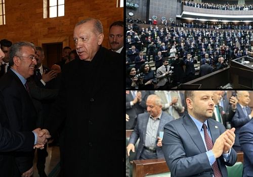 AK Parti Ardahan Milletvekili Kaan Koç, partisinin Grup Toplantısı'na katıldı.