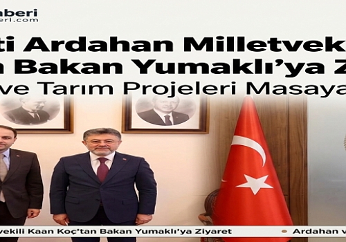 AK Parti Ardahan Milletvekili Kaan Koç’tan Bakan Yumaklı’ya ziyaret