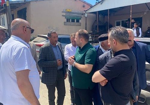 AK Parti Ardahan Milletvekili Kaan Koç, yaylada ziyarette bulundu