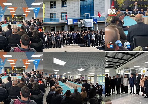 AK Parti Ardahan Teşkilatı'nda Yoğun Katılımlı Bayramlaşma Programı