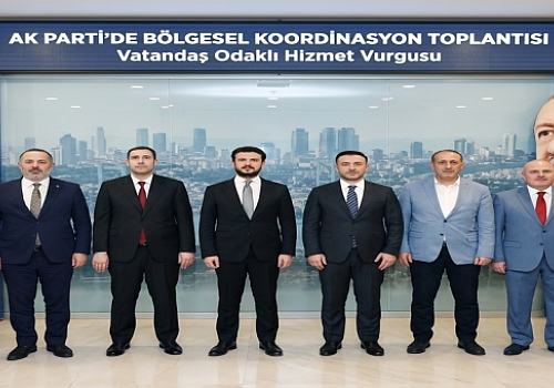 Ak Parti’de bölgesel koordinasyon toplantısı: Vatandaş odaklı hizmet vurgusu