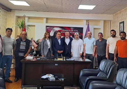 AK Parti den Ardahan Esnaf ve Sanatkarlar Odalar Birliğine ziyaret 