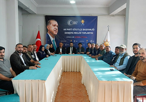 AK Parti Göle İlçe Başkanlığı'ndan İstişare ve Değerlendirme Toplantısı