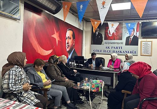 AK Parti Göle Teşkilatında İstişare ve Değerlendirme Toplantısı