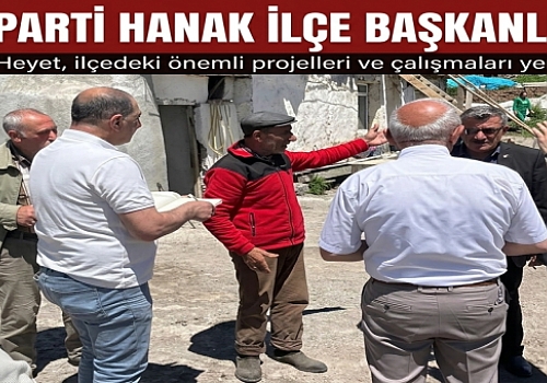 AK Parti Hanak İlçe Başkanlığı Sahada: Dilekdere Köyü’nde Vatandaşlarla Buluşuldu