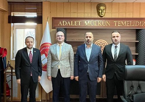 AK Parti heyetinden Ardahan Ağır Ceza Mahkemesi Başkanı’na ziyaret