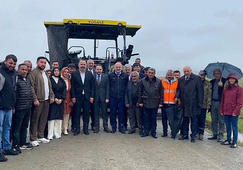 ​AK Parti Heyetinden Ardahan’da Ulaşım Çıkarması: Beton Yol Çalışmaları Yerinde İncelendi