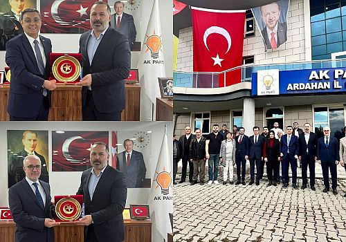 AK Parti İstanbul Milletvekili Serkan Bayram ve TBMM Başkan Müşaviri Adnan İnanç Ardahan’da Ziyaretlerde Bulundu