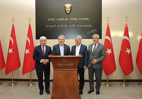 AK Parti Kars Milletvekili Arslan'dan Vali Doğan'a ziyaret