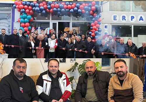 AK Parti Milletvekili Kaan Koç Ardahan da esnafları ziyaret etti Açılışa katıldı 