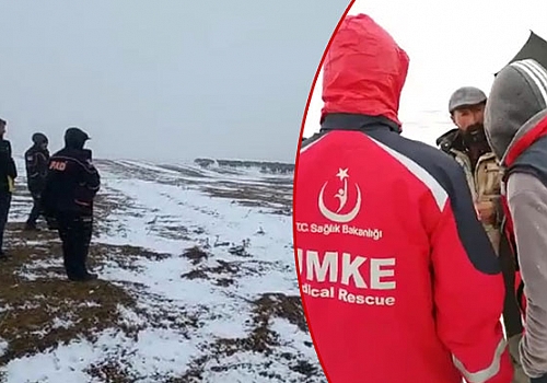 Allahuekber Dağları'nda mahsur kalan iki çoban, AFAD ve UMKE ekiplerince kurtarıldı